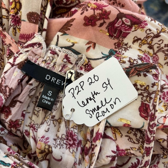 Drew Floral Maxi Dress Small - Picture 11 of 11